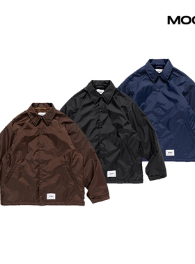 现货 WTAPS MC / JACKET / NYLON. OXFORD 抓绒教练夹克24FW