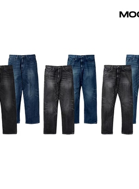 现货 NEIGHBORHOOD WASHED DENIM DP WIDE BASIC MID 牛仔裤 25FW