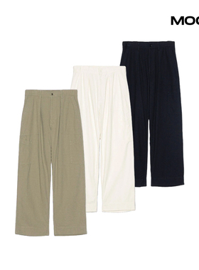 现货 NANAMICA Silk Nep Cotton Twill Deck 甲板工装长裤 26SS