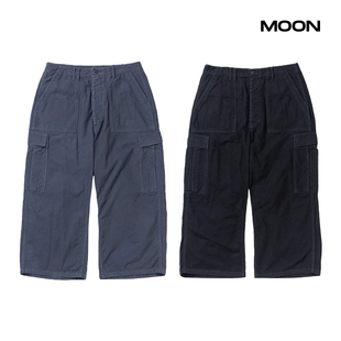 现货 ANACHRONORM COTTON SUEDE WIDE BAKER 6P 廓形工装裤 25FW