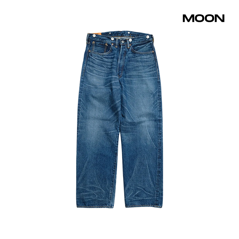 KAPTAINSUNSHINE水洗直筒牛仔裤