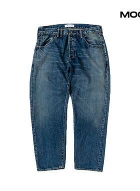 现货ANACHRONORM REGULAR TAPERED 5P PANTS日产水洗牛仔裤24FW