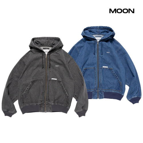 WTAPSD00MJACKET牛仔帽衫夹克