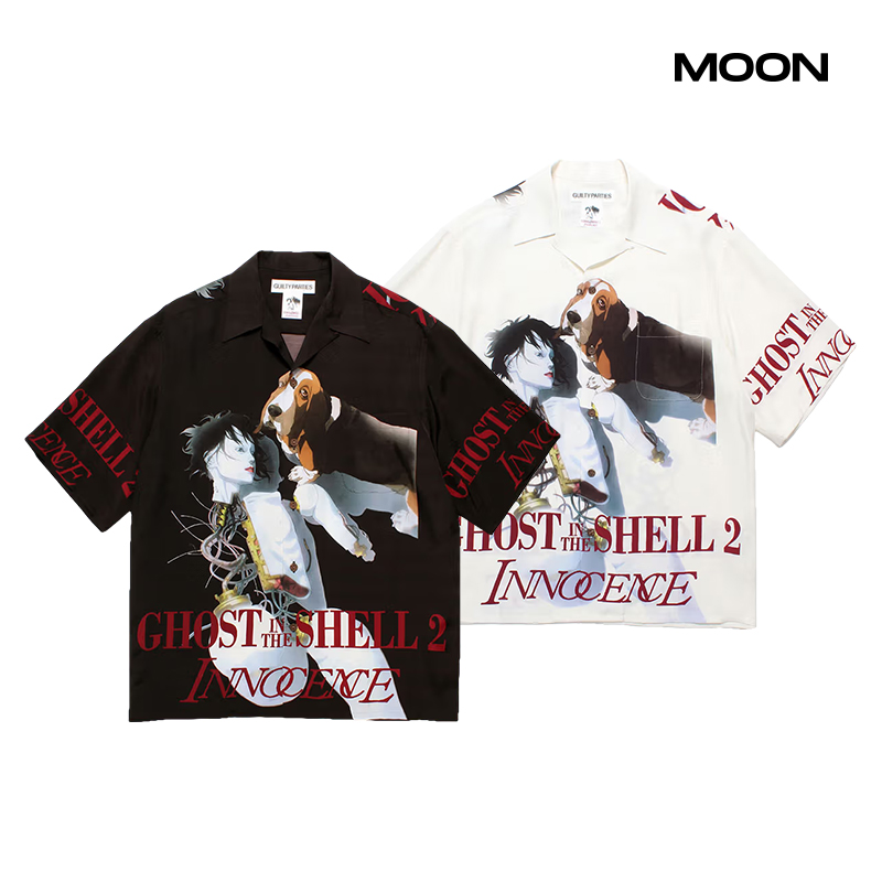 WACKOMARIA攻壳机动队夏威夷衬衫