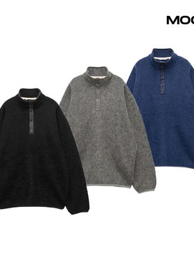 现货 NANAMICA Pullover Mohair Sweater马海毛套头长袖卫衣 25FW