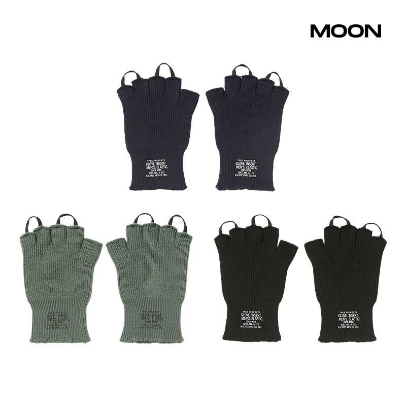 现货 N.HOOLYWOOD GLOVES 羊毛分指手套 25FW