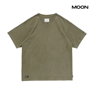 现货 WTAPS MUDDY 02 / SS / COTTON V领纯色短袖T恤 25FW