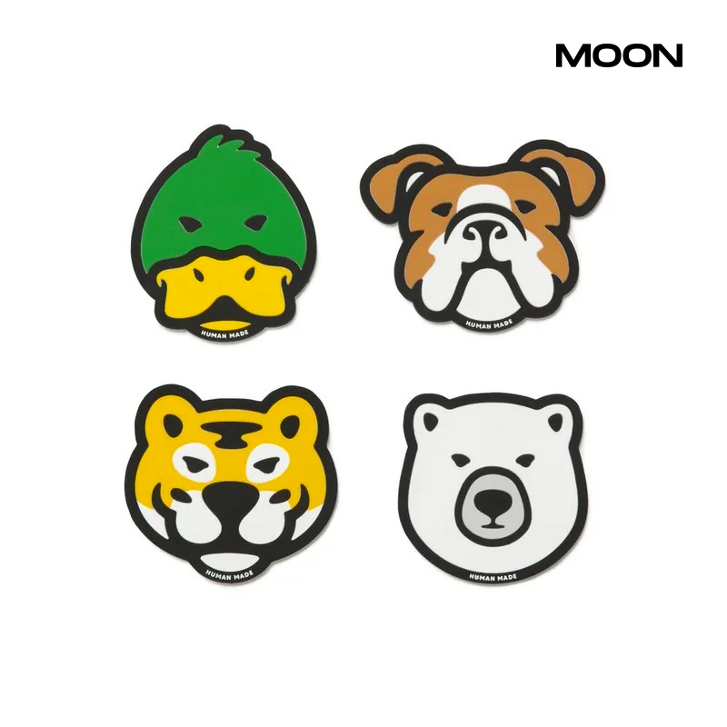 HUMANMADE杯垫卡通可爱