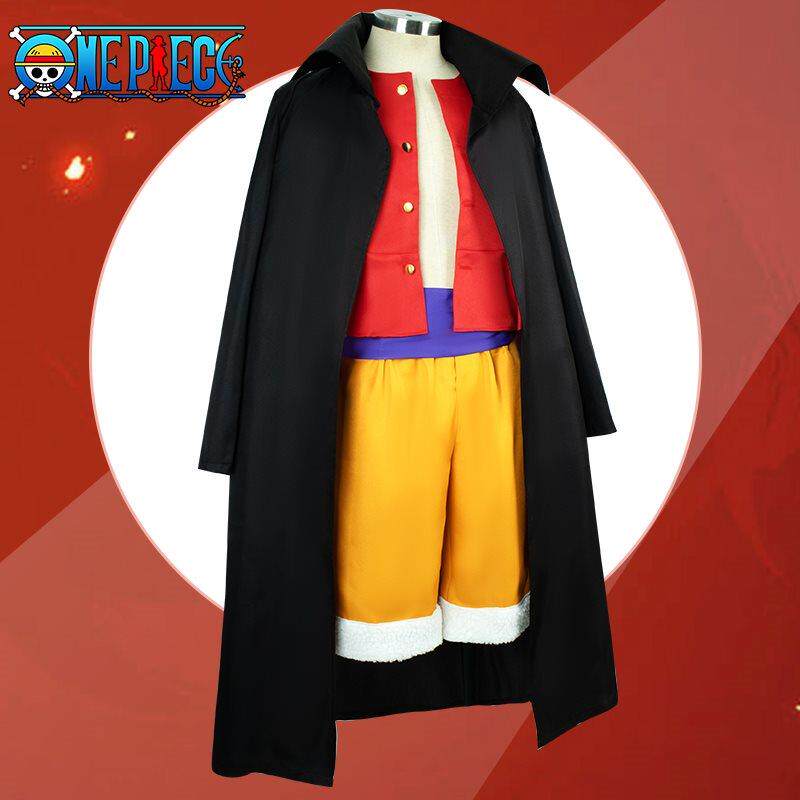 海贼王和之国鬼岛篇路飞cos服草帽团成员船长cosplay服装男万圣节