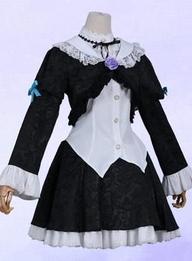 俺妹黑猫cos服 我的妹妹哪有这么可爱五更琉璃cosplay女装哥特服