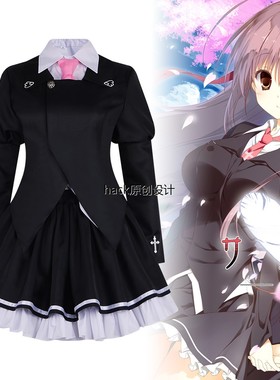 樱之刻 樱之诗cos 弓张学院校服 御樱禀cosplay游戏角色扮演服装