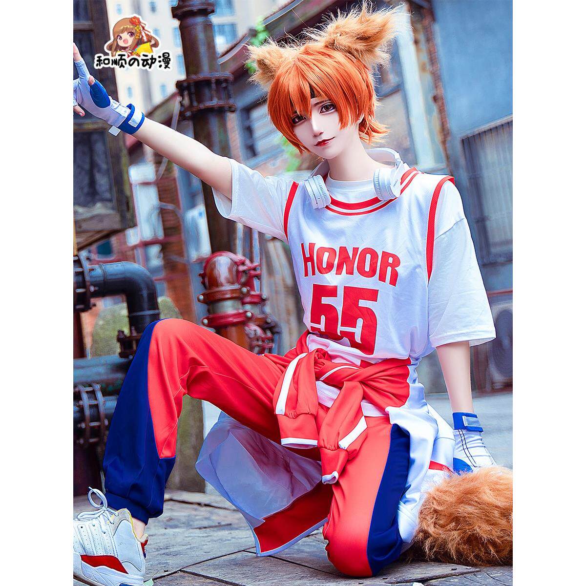 动漫王者荣耀cosplay百里玄策热力回旋cos服张良运动日常衣服