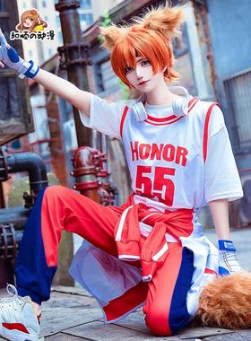 动漫王者荣耀cosplay百里玄策热力回旋cos服张良运动日常衣服