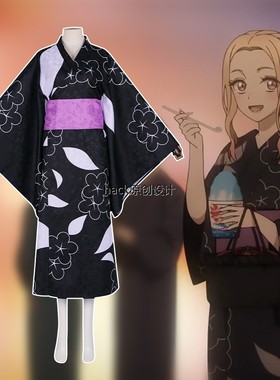 更衣人偶坠入爱河cos服喜多川海梦暗纹提花和服浴衣COSPLAY服装
