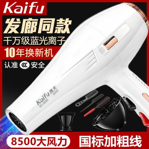 电吹风机家用大功率负离子护发大风力冷热风吹风筒发廊发型师专用