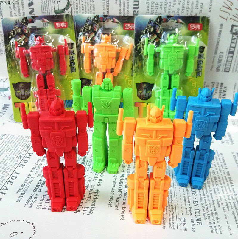 . Cartoon Disassembly and assembly Transformers modelling eraser Student Gifts Robot eraserin the Electronic Dictionary/Electronic paper book/Stationery , Everyday school supplies , Eraser  category - from Buy2taobao.com to provide professional Taobao agent buy service