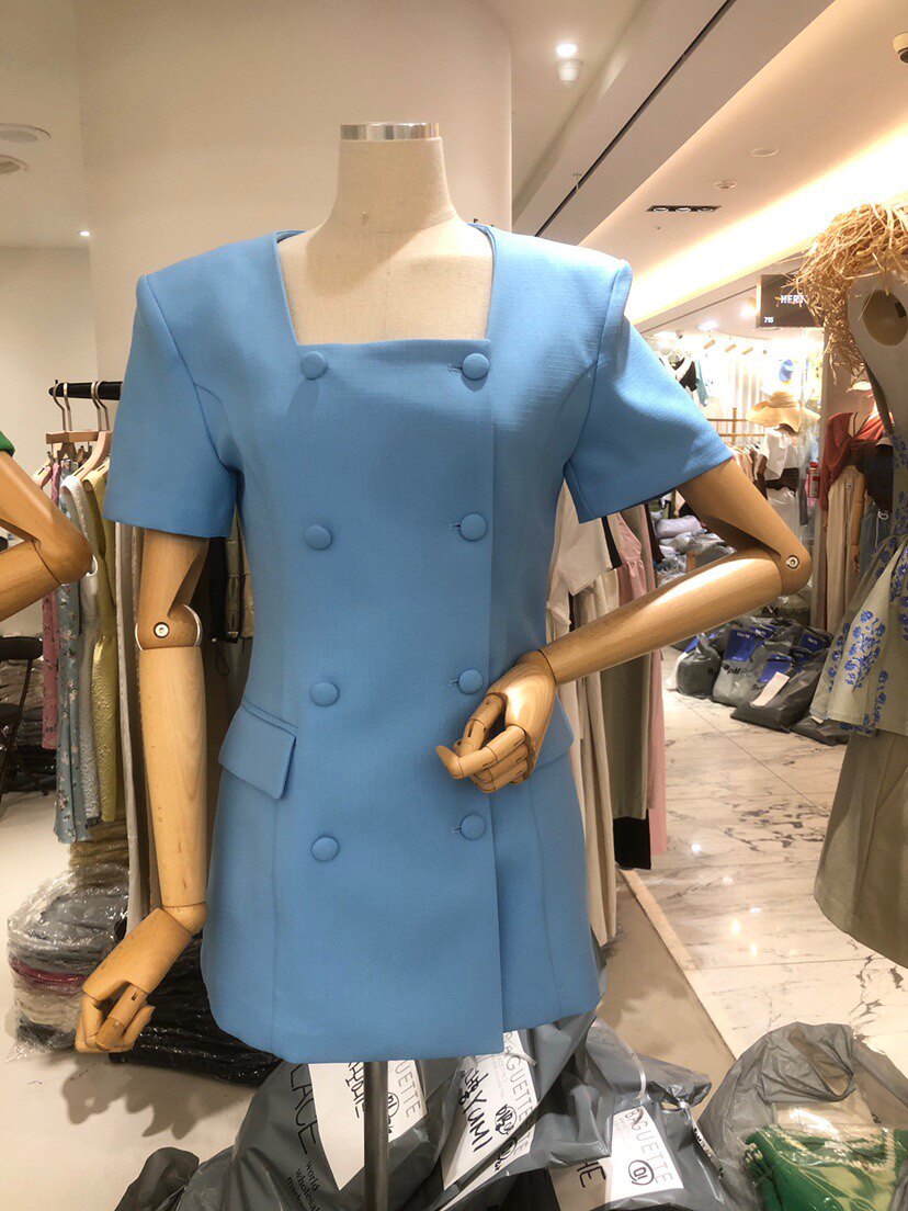 韩国东大门代购23夏季新款女装连衣裙