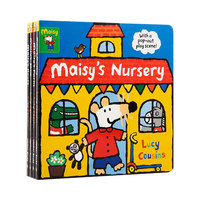 毛毛虫点读绘本 Maisy Complete with Durable Play Scene 小鼠波波趣味场景游戏书 英文原版4册 小彼恩点读版