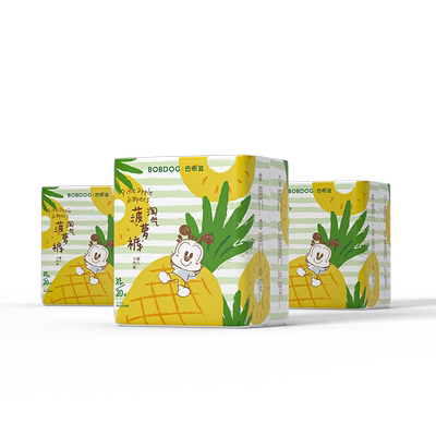 巴布豆淘气菠萝纸尿裤拉拉裤