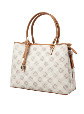 意尔康女包2026春季新款印花手提斜挎单肩女士方包托特包61Y28077