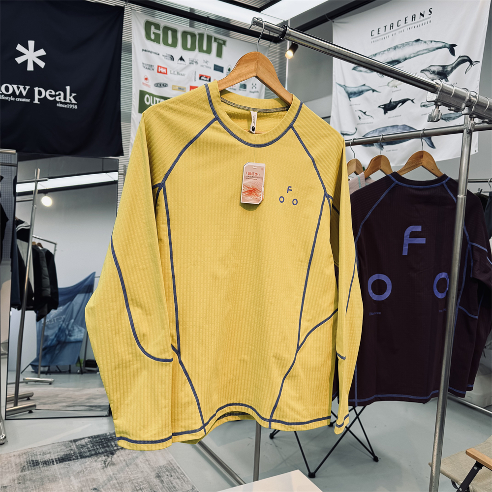 抗菌防静电远红外保暖户外抓绒衣