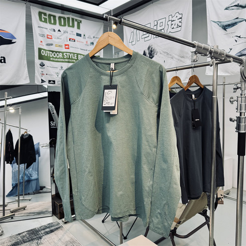 无感拼缝3D立裁户外防晒速干T恤