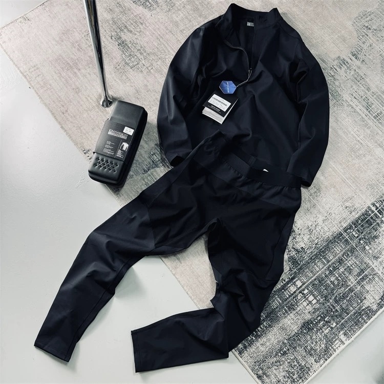 平替情侣吸湿透气速干抓绒衣套装