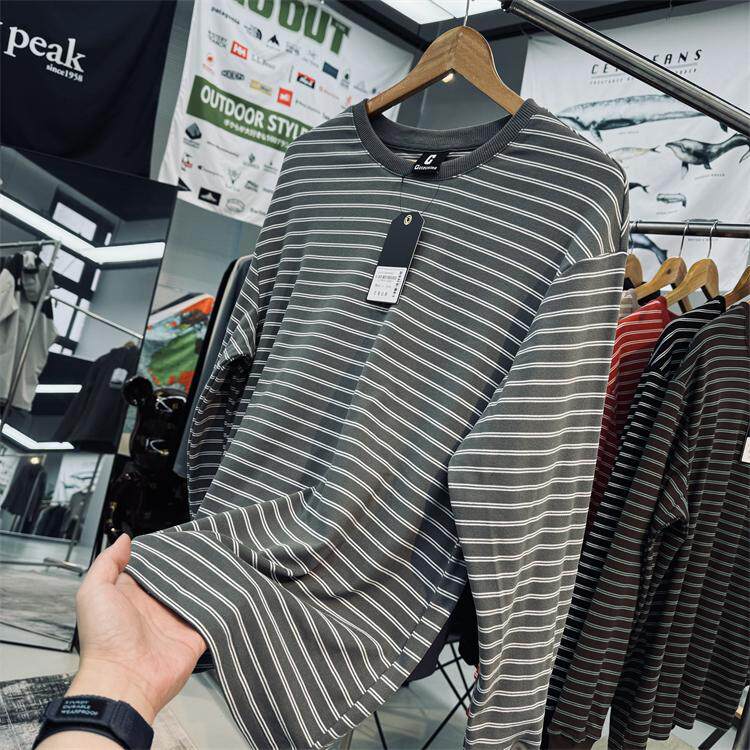 双面绒自发热长袖T恤运动户外男