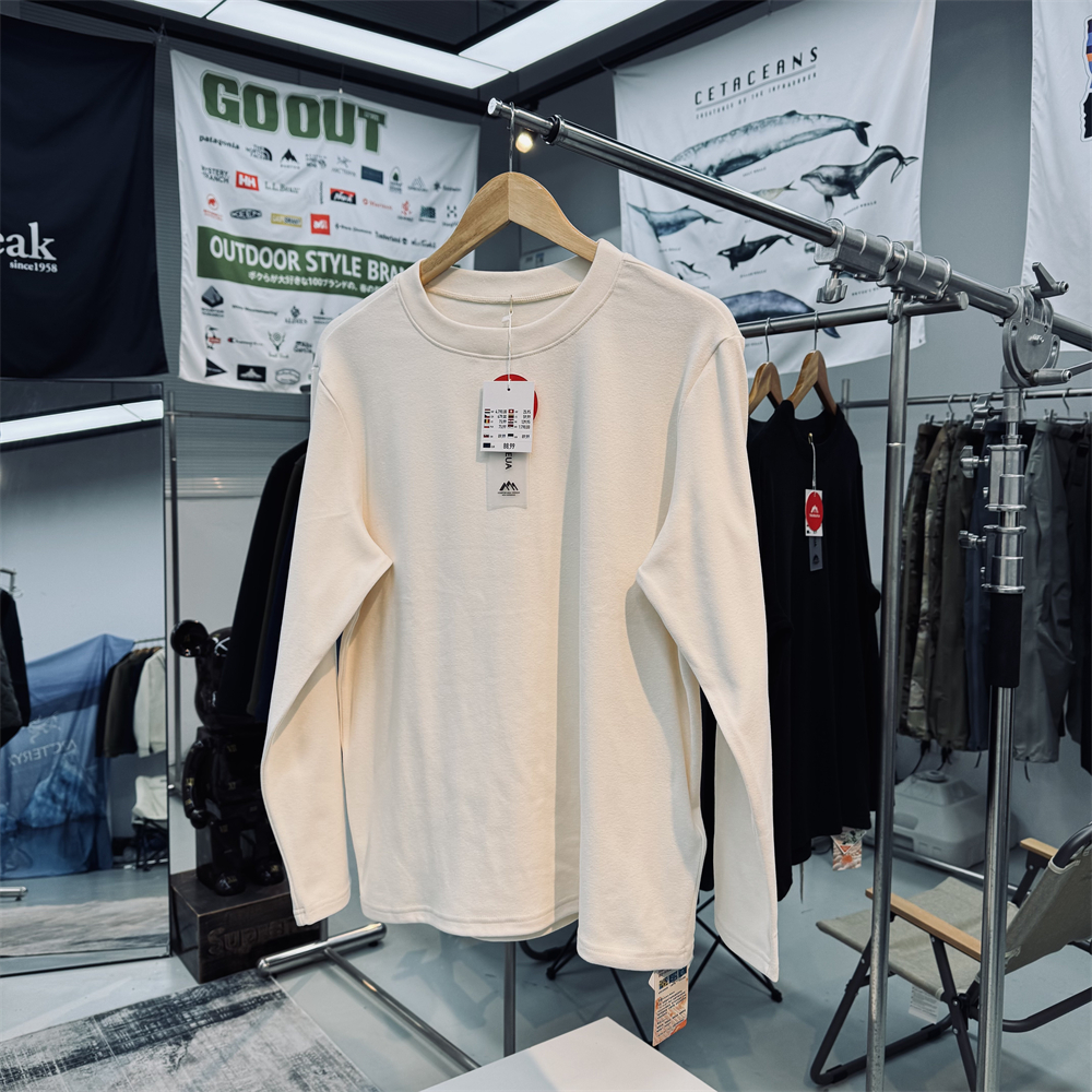 科技自发热德绒面料中间层抓绒衣