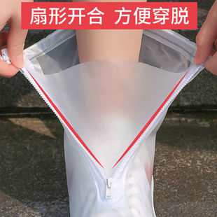 套带防水层 新款 防滑耐磨鞋 套防污雨雪天男女户外旅游雨鞋 学生水鞋