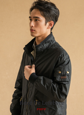 24AW男士BBR早期中古重工重磅洗水复古油蜡夹克美式复古工装外套