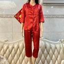 结婚龙凤睡衣裙褂打底衣香港新娘传统旺夫红色秀禾服上头衣无口袋