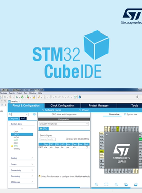 STM32程序开发环境搭建stm32cubeide远程安装配置STM32开发板编程
