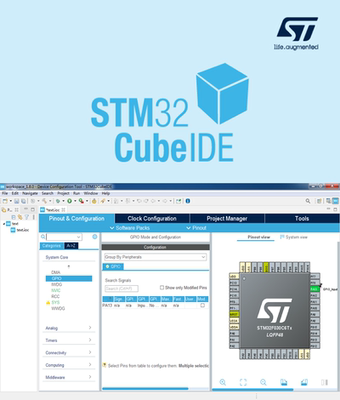STM32程序开发环境搭建stm32cubeide远程安装配置STM32开发板编程