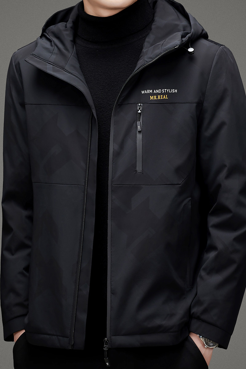 V1079钱塘2020-3冬季跑量男士休闲羽绒服连帽灰鸭绒保暖冬季P215,男装羽绒服,钱塘207-3