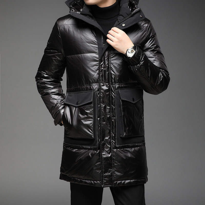 B93022钱塘2020-3冬季男士精品羽绒服中长款休闲商务休闲P330图片