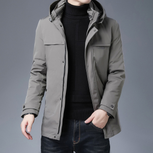 N2029-2钱塘2020-3跑量冬季男棉服加厚保暖休闲中年大码连帽P100图片