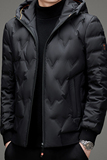 V1080钱塘2020-3冬季羽绒服90鸭绒连帽男士商务休闲外套P215，男装羽绒服，钱塘207-3