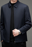 HN2116钱塘20202-3秋冬90鹅绒季男士简约羽绒服商务高端P245，男装羽绒服，钱塘207-3