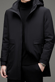 V1009钱塘2020-3冬季跑量休闲羽绒服连帽鸭绒保暖内胆可脱卸P310，男装羽绒服，钱塘207-3