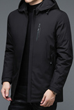 N2236钱塘2020-3跑量冬季男士棉服加厚休闲中年大码连帽中年P95，男装棉衣，钱塘207-3