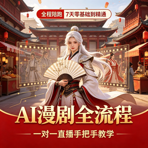 2026年ai漫剧制作教程AI短剧制作生成课程sd入门到精通零基础学会