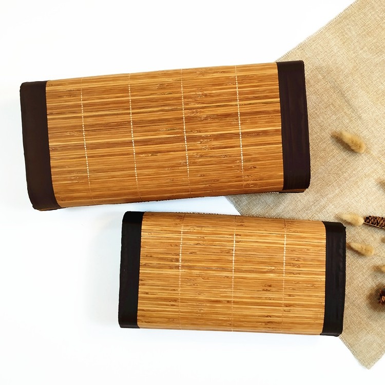 夏天凉枕头竹席冰丝凉席单人麻将竹子凉枕夏季凉爽成人学生用凉枕