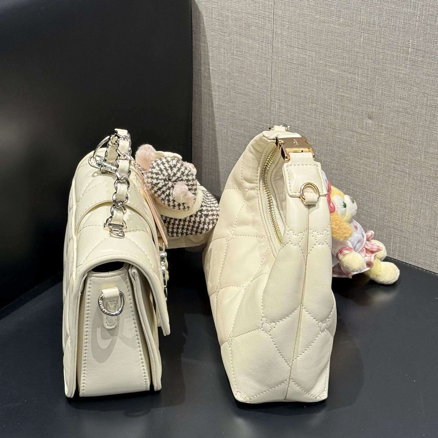 迪士尼米奇联名菱格hobo女包