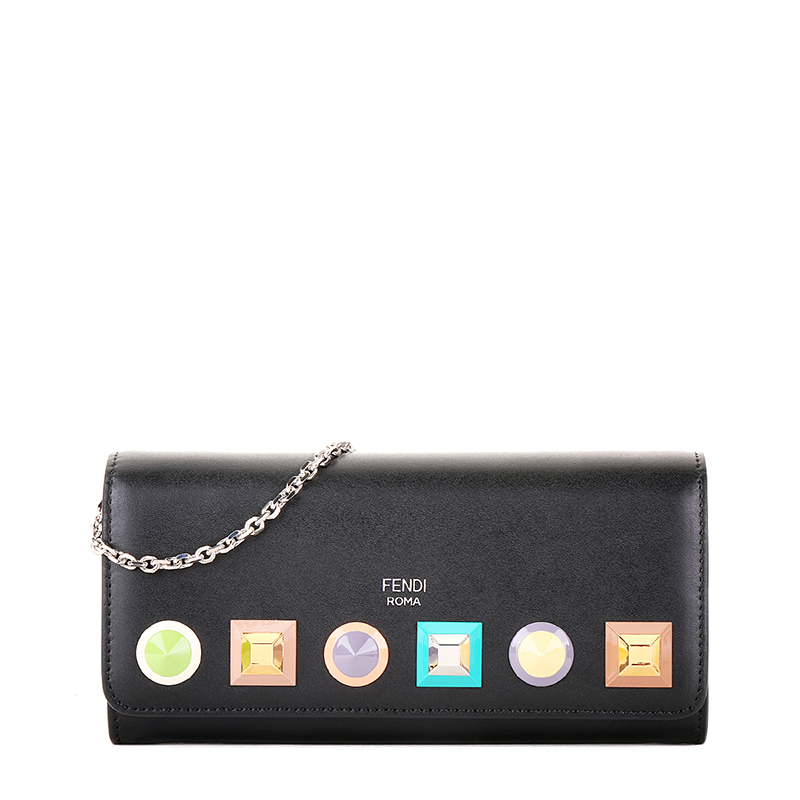 FENDI·ÒµÏÅ®¿î ·Û/»ÒÀ¶/×ØÉ«Å£Æ¤µ¥¼ç/б¿ç/ÊÖÄðü8M0365пîÏÖ»õ