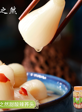 甜酸荞头 天之然酸辣荞头 开平特产剁椒酸甜腌制藠头餐前凉拌刺身