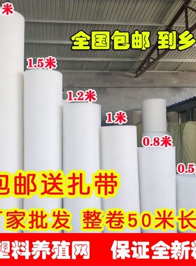 整卷塑料网育雏漏粪网床脚垫养殖围栏网养鸡鸭鹅养蜂网阳台防坠网