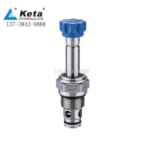 LSV6-10-2NCRP-M-2H 二位二通螺纹插装电磁控制换向阀