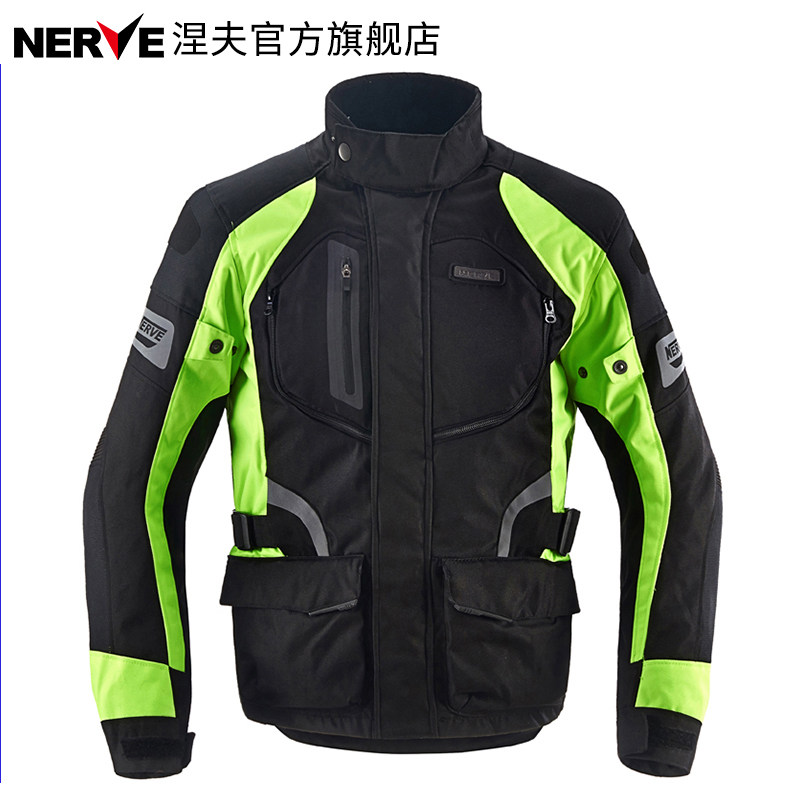 NERVE涅夫斯巴克摩托车骑行服套装男冬季重机车衣服防摔防水保暖