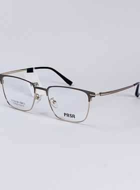 帕莎眼镜潮眼镜框男复古文艺钛金属眼镜架女可配防蓝光镜片78023